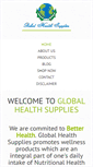 Mobile Screenshot of globalhealthsupplies.net